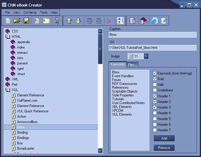 Abee Chm eBook Creator Screenshot
